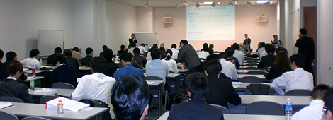 写真:会場内