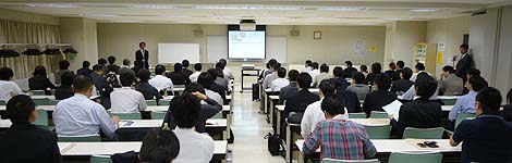 写真:会場内